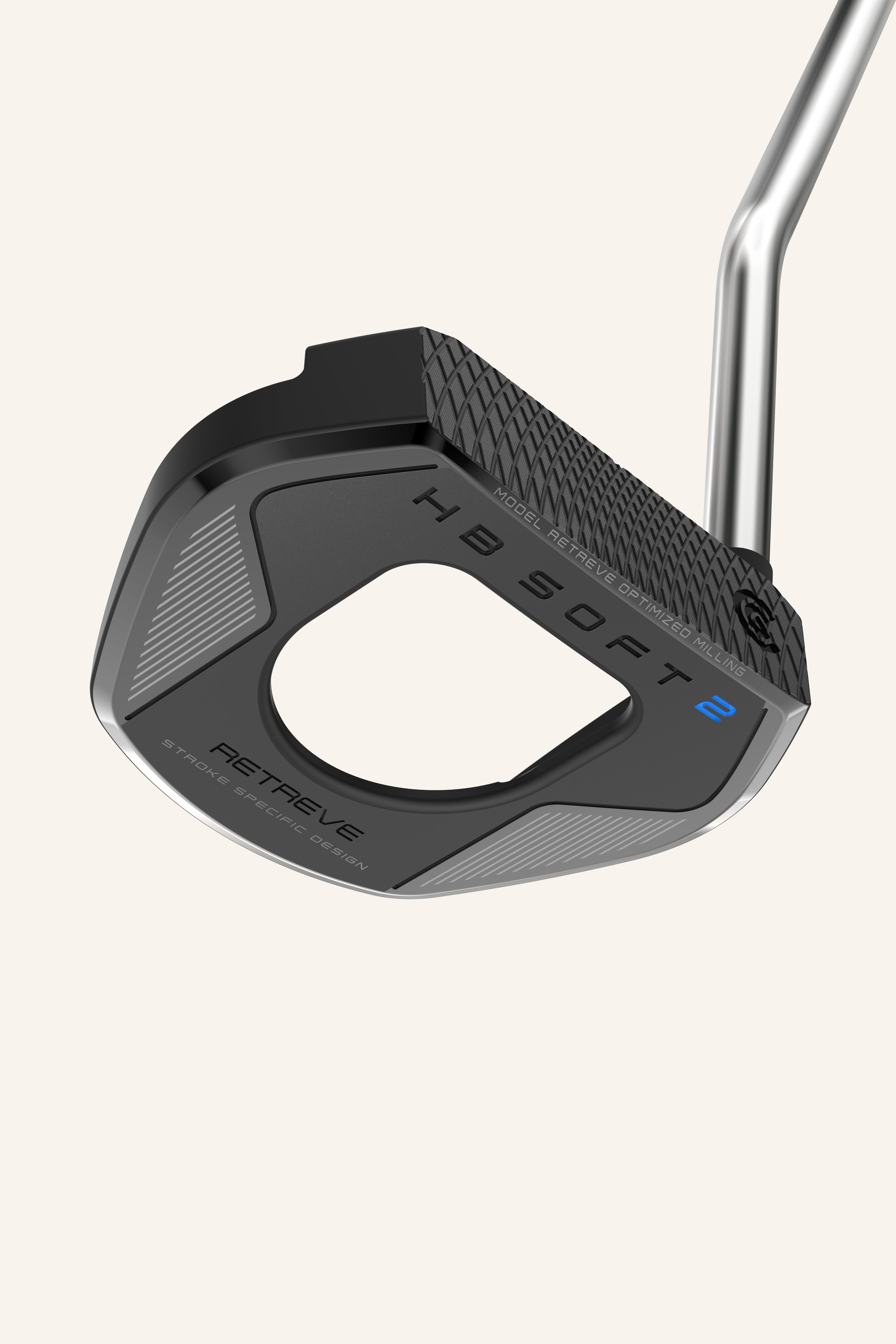 HB Soft Black RETREVE OS Putter