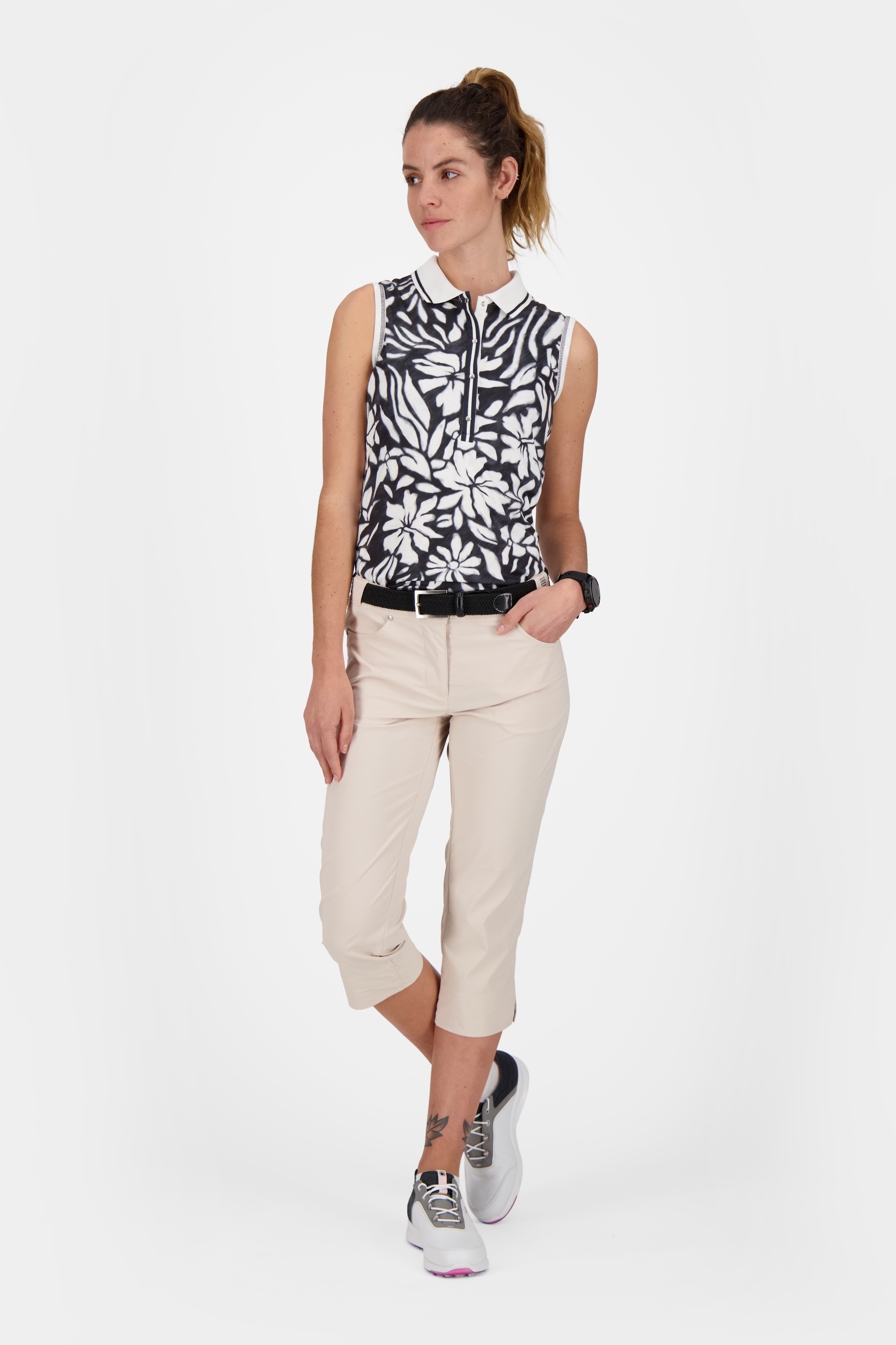 Sleeveless Polo