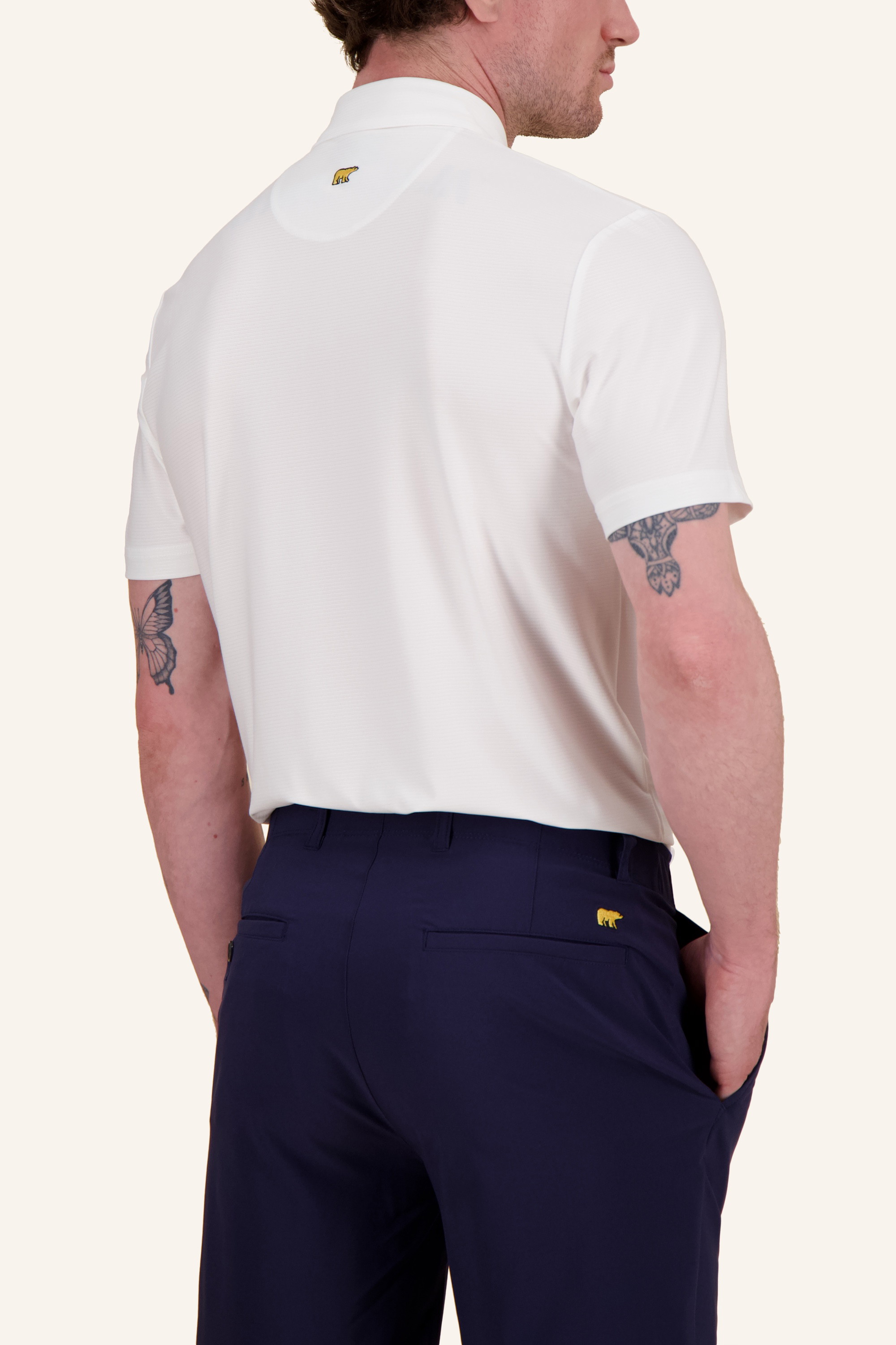 Solid Stripe Polo