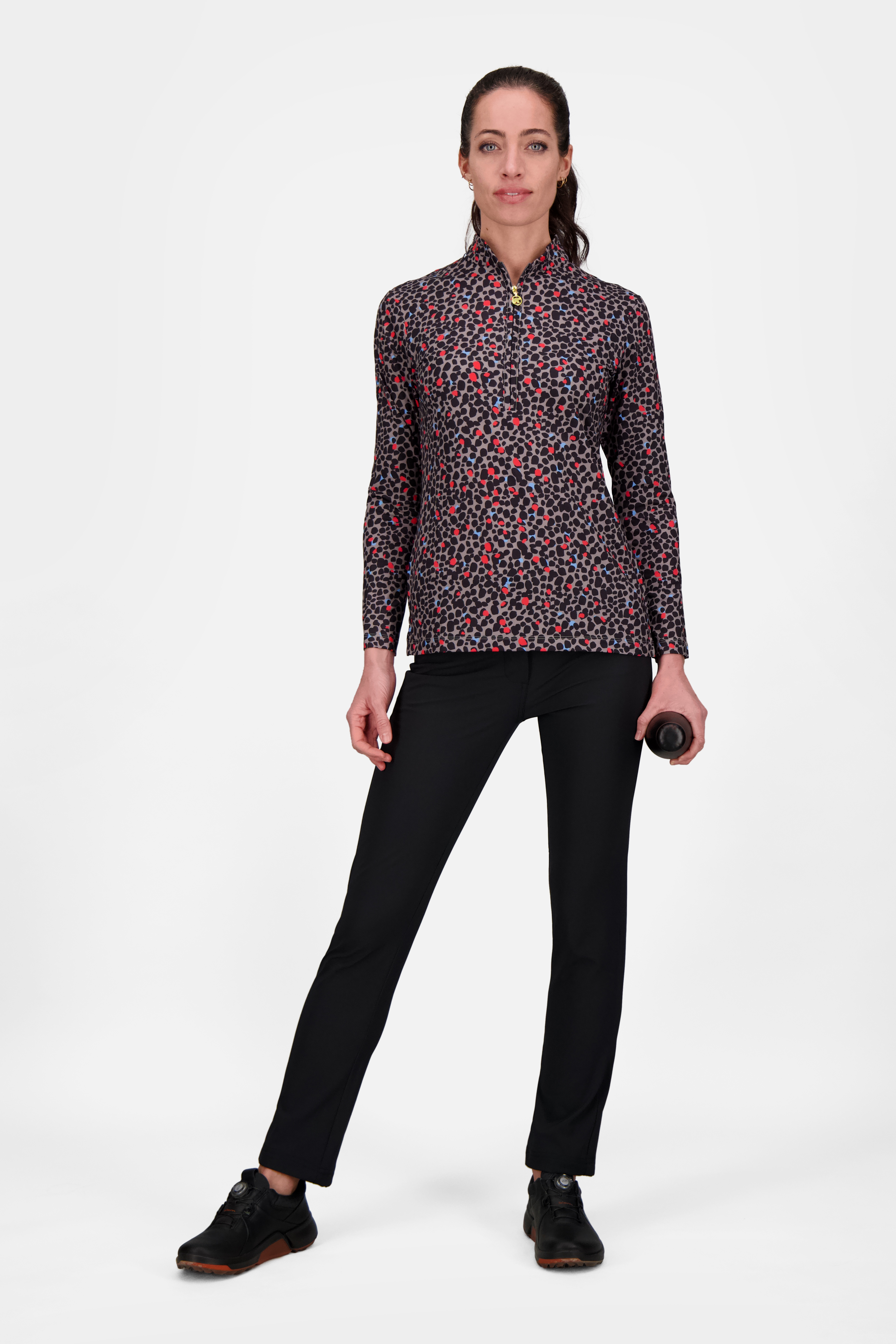 Random Print Polo