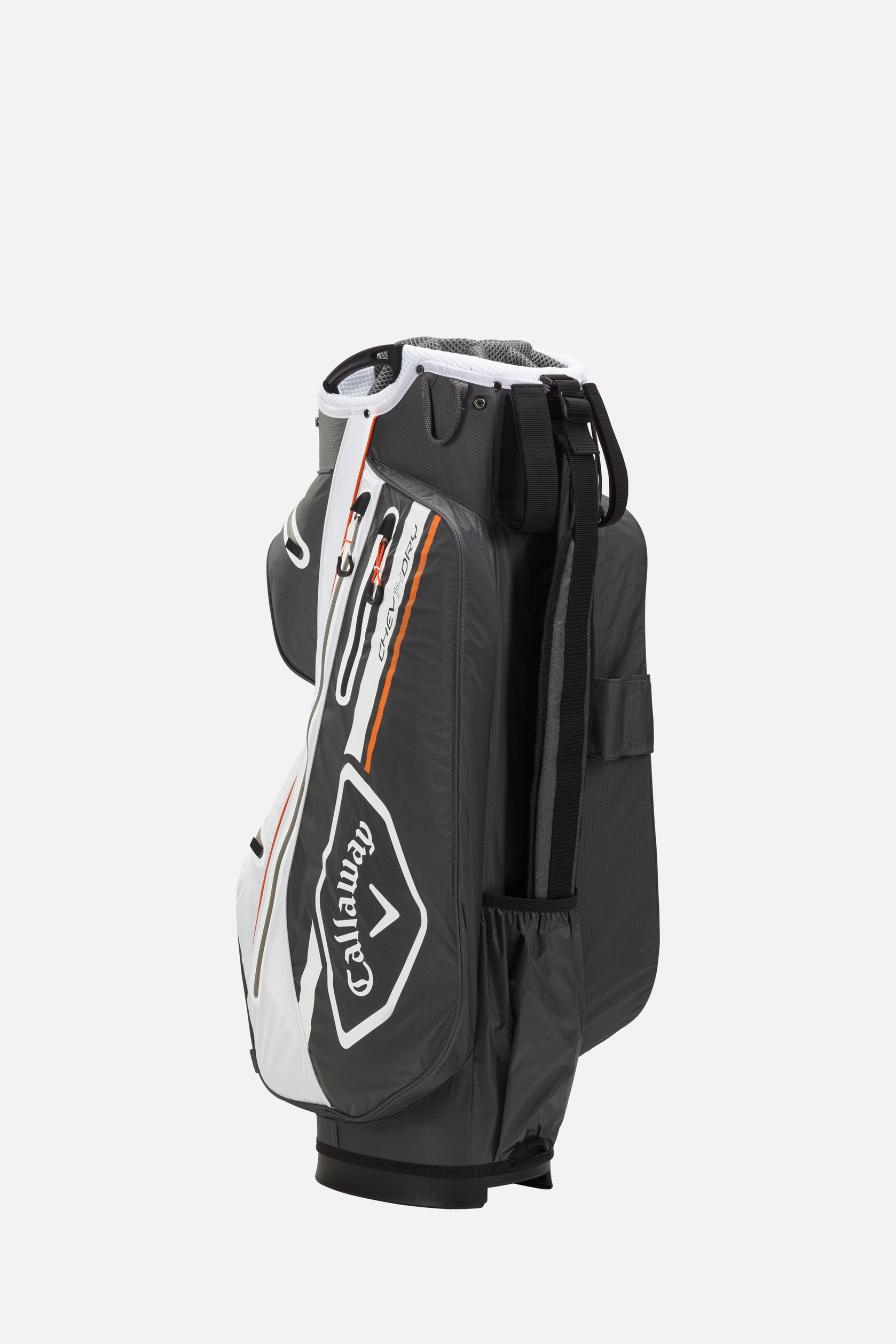 Callaway Chev Dry 14 Cart Bag Farbe Charcoal Weiss Orange Online Kaufen Golfers Paradise