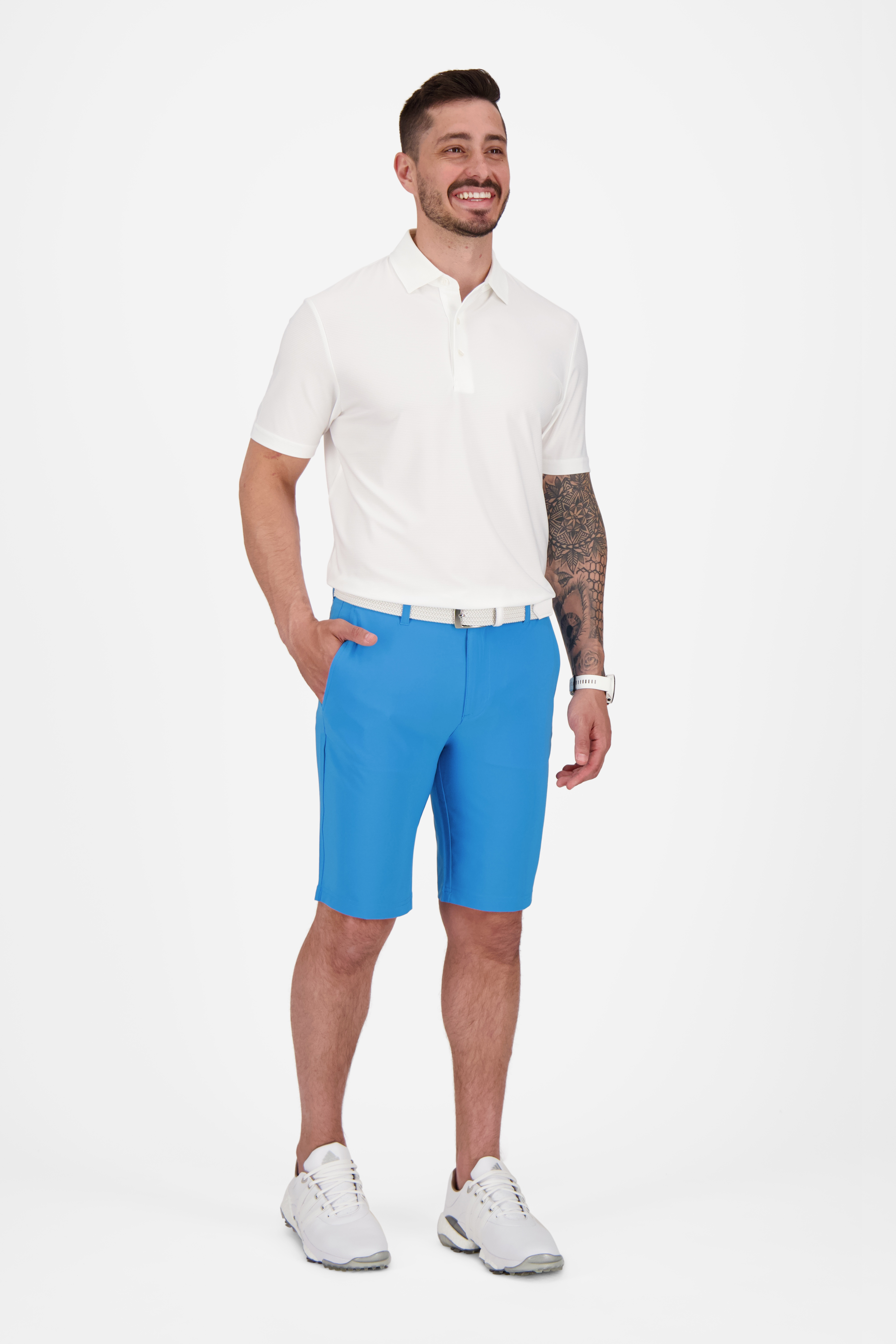 Solid Stripe Poloshirt