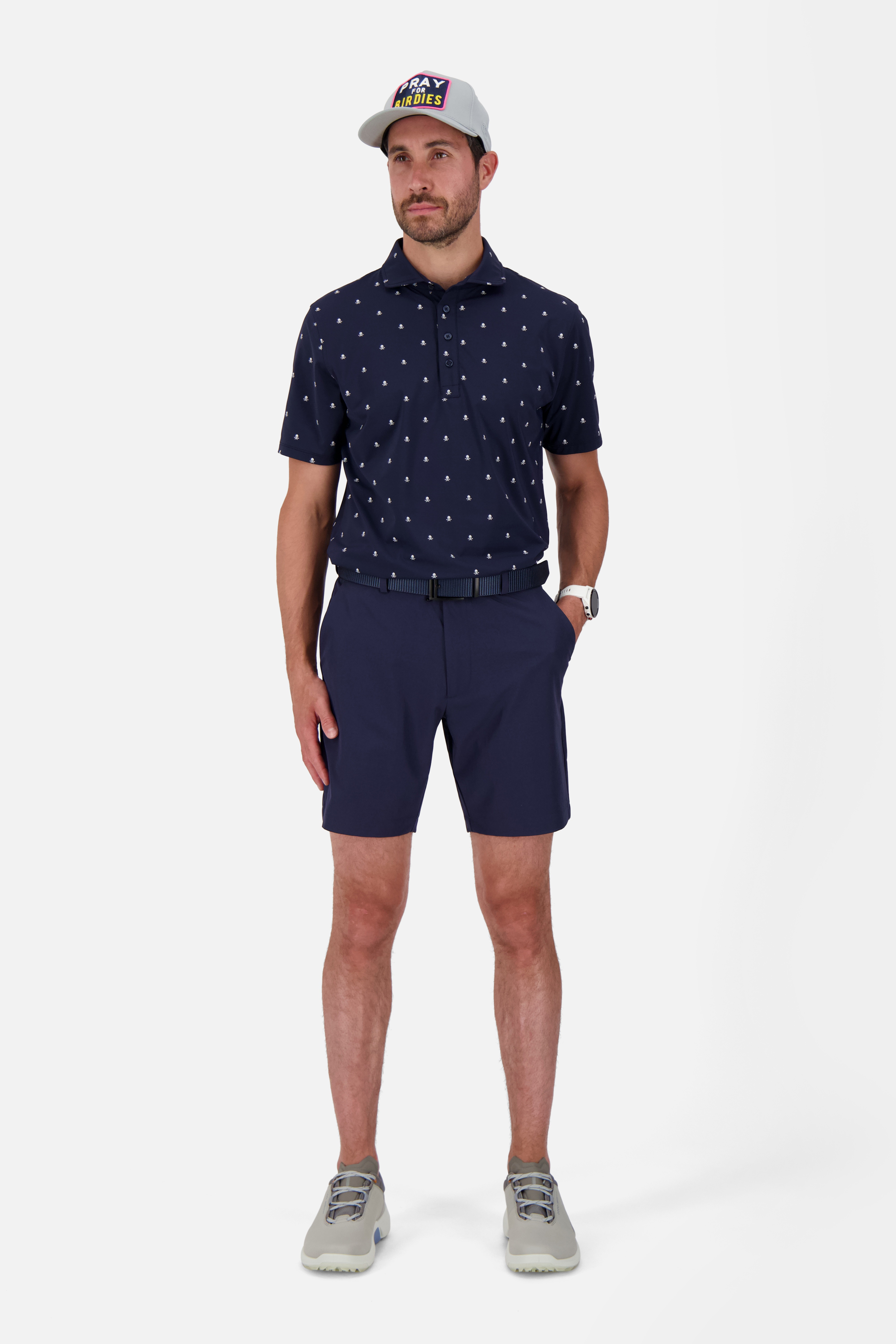 Skull & T'S Ice Nylon Polo