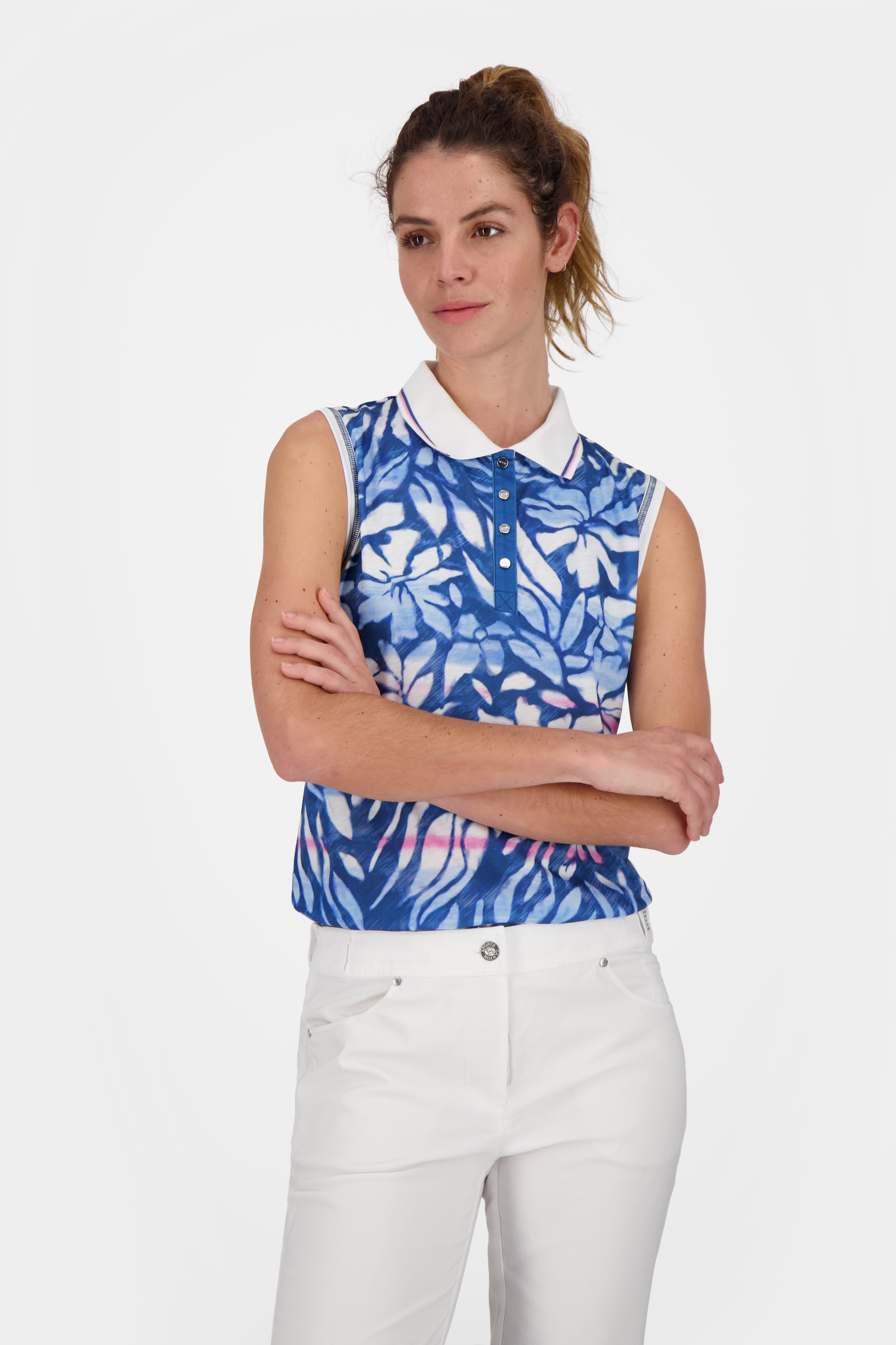 Sleeveless Polo