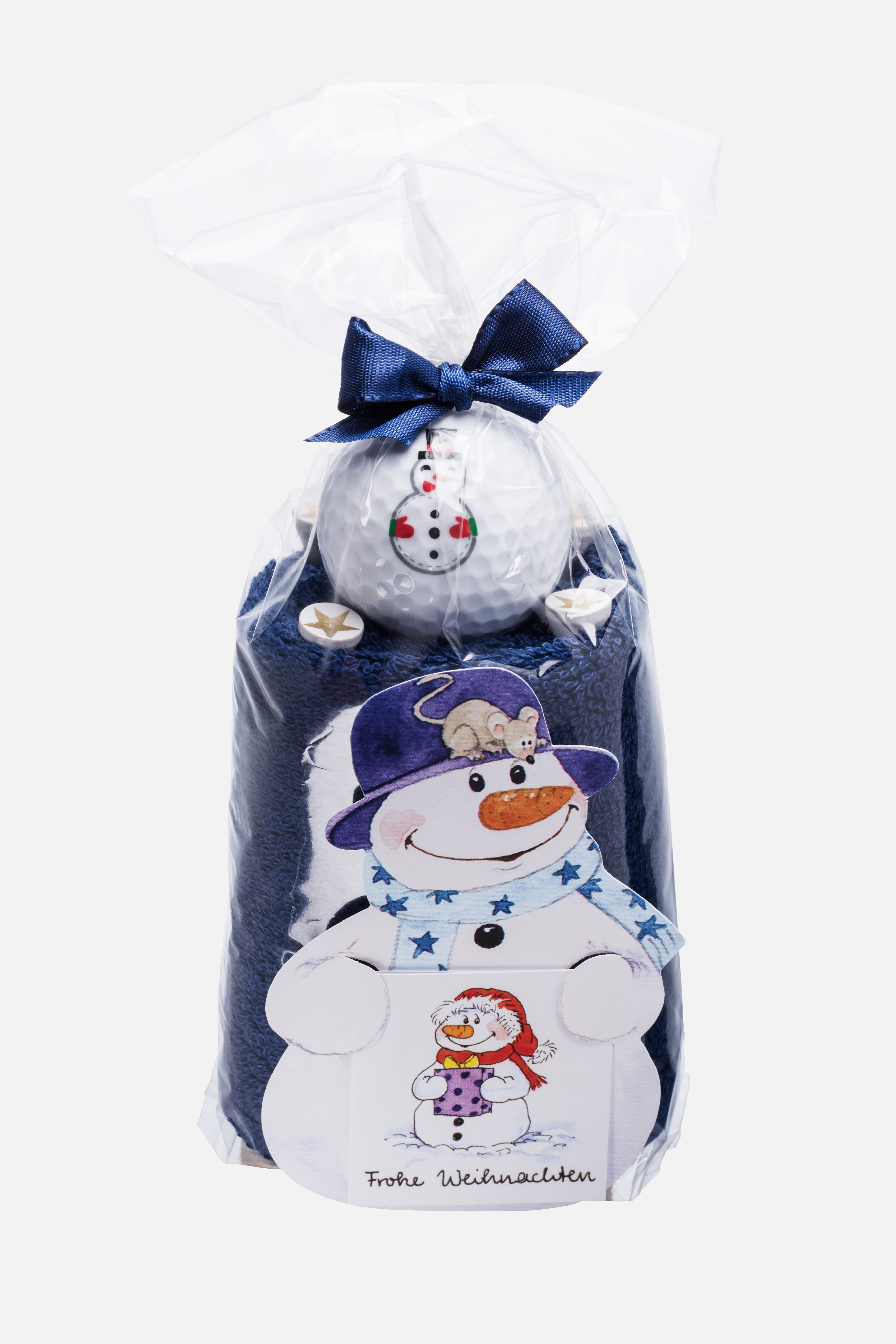 Bonhomme de neige en tissu Caddy