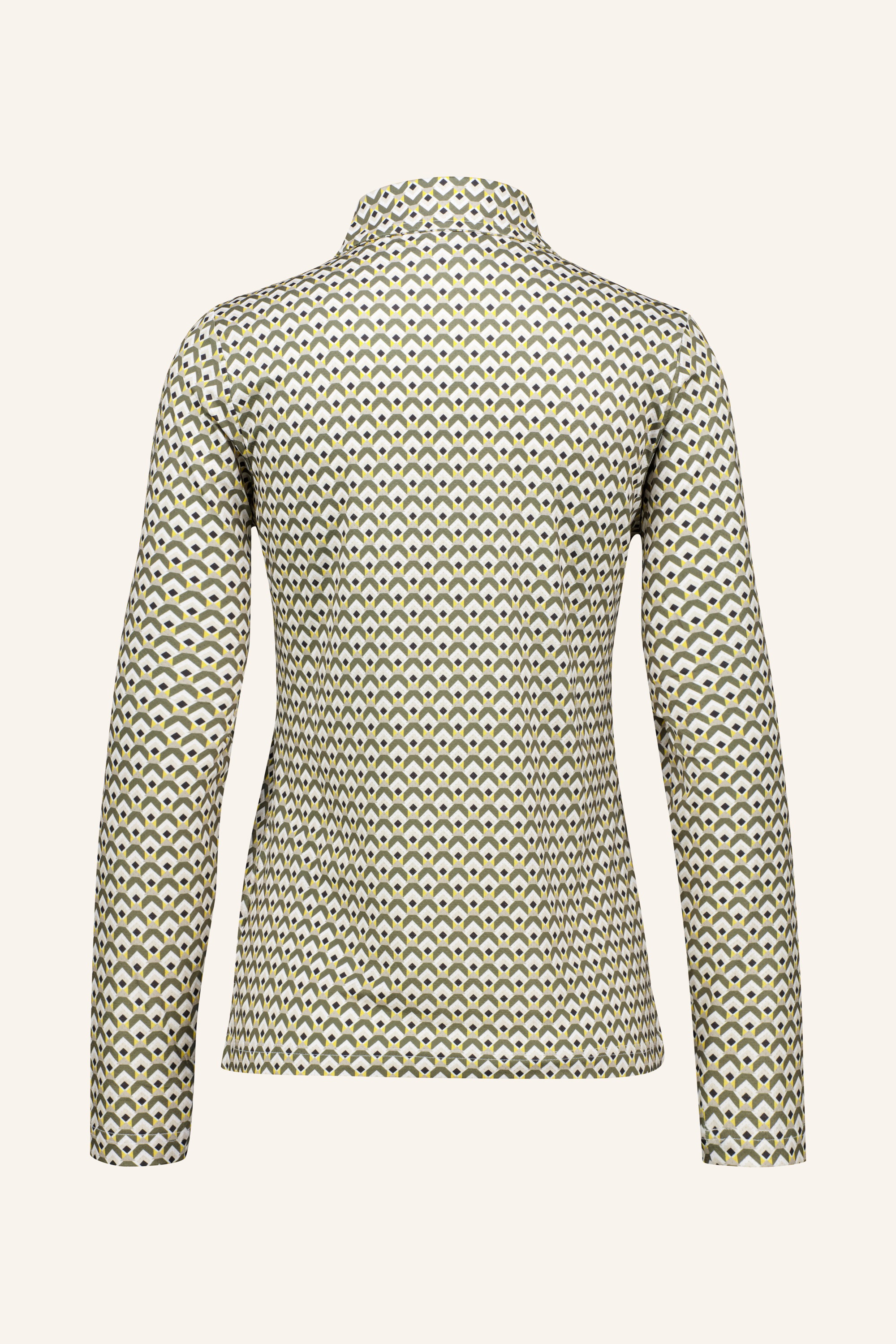 PRINTED AIR LS POLO SHIRT