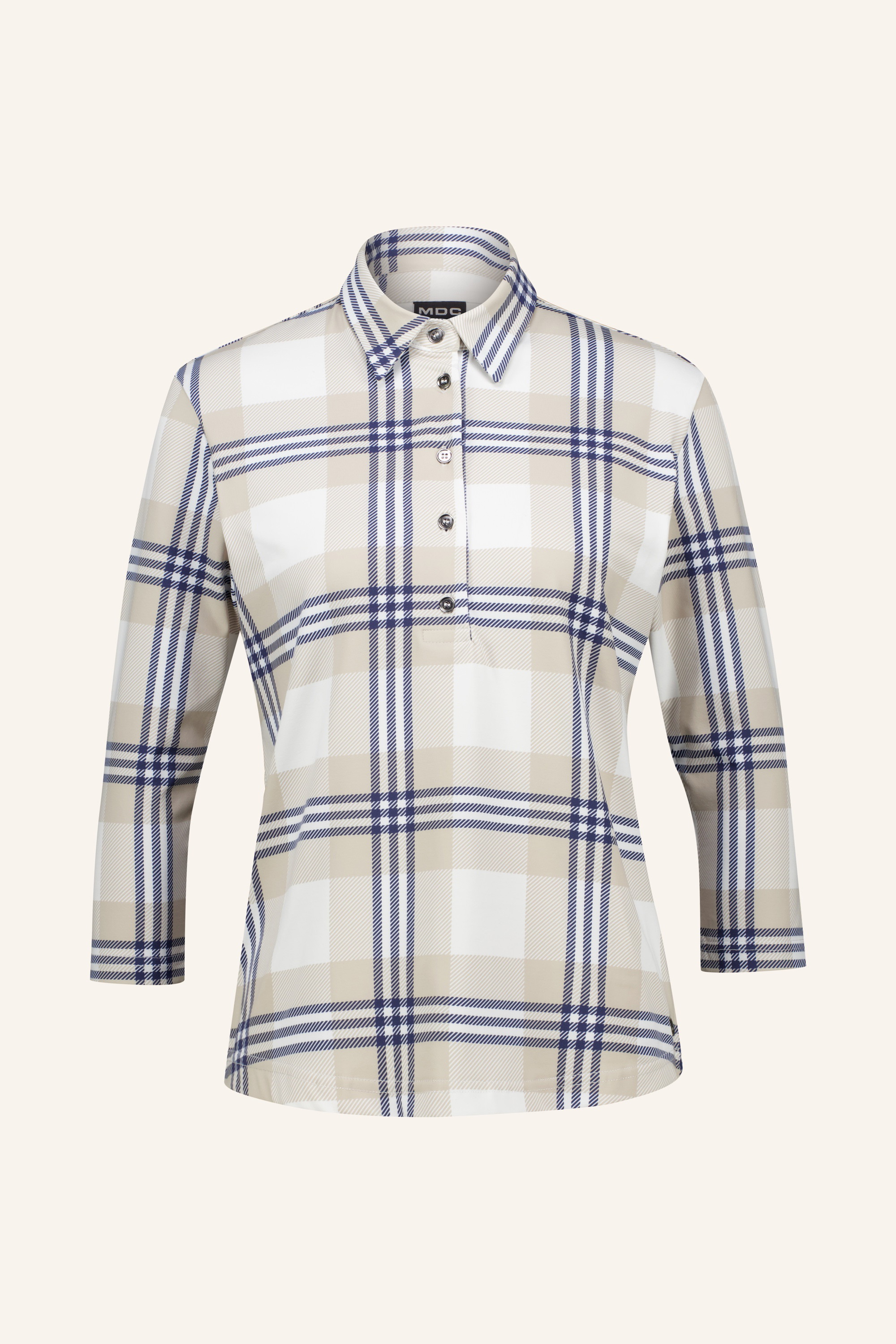 3/4 SLEEVE POLO SHIRT