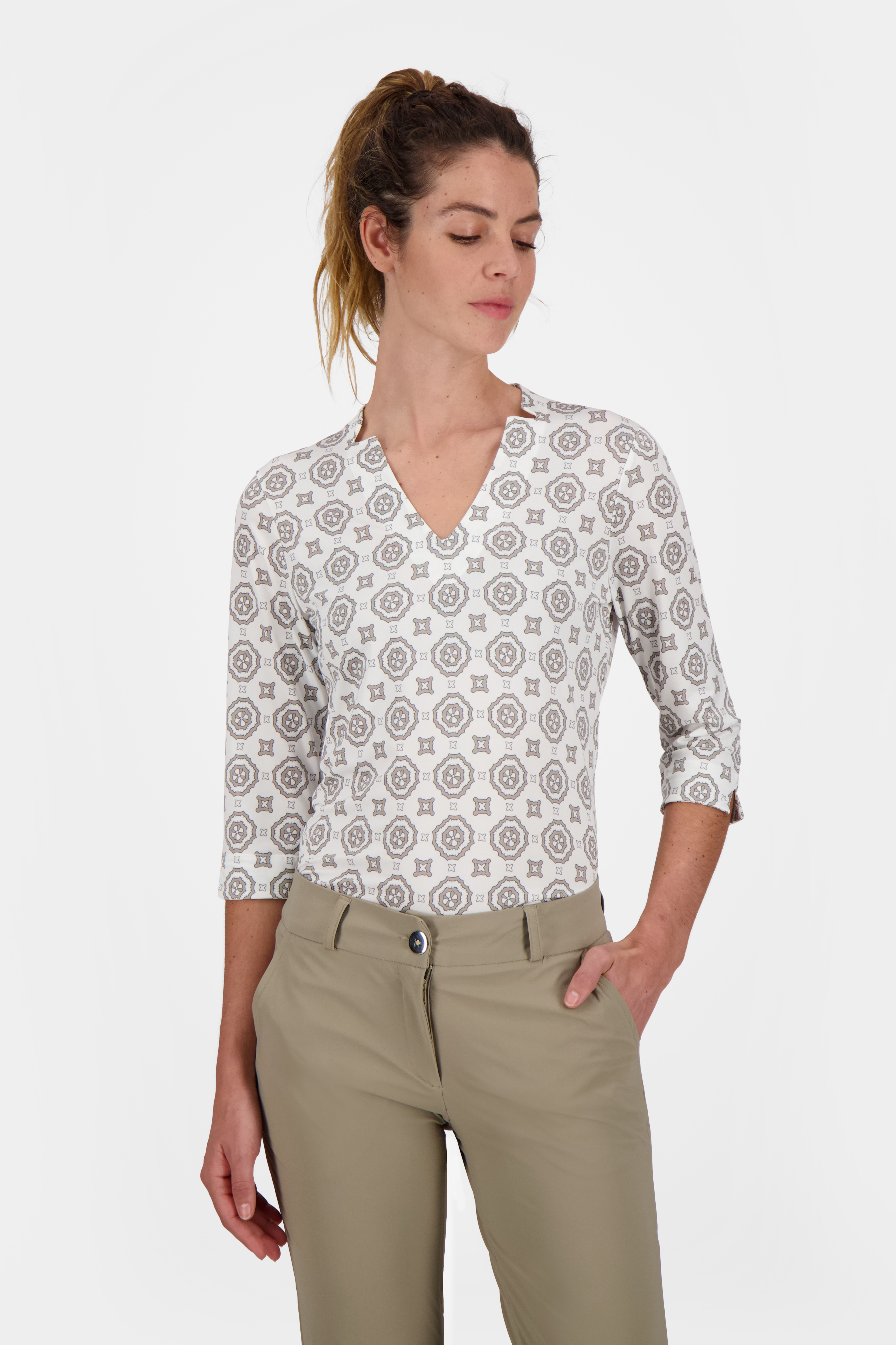 Polo 3/4 MERCURIO