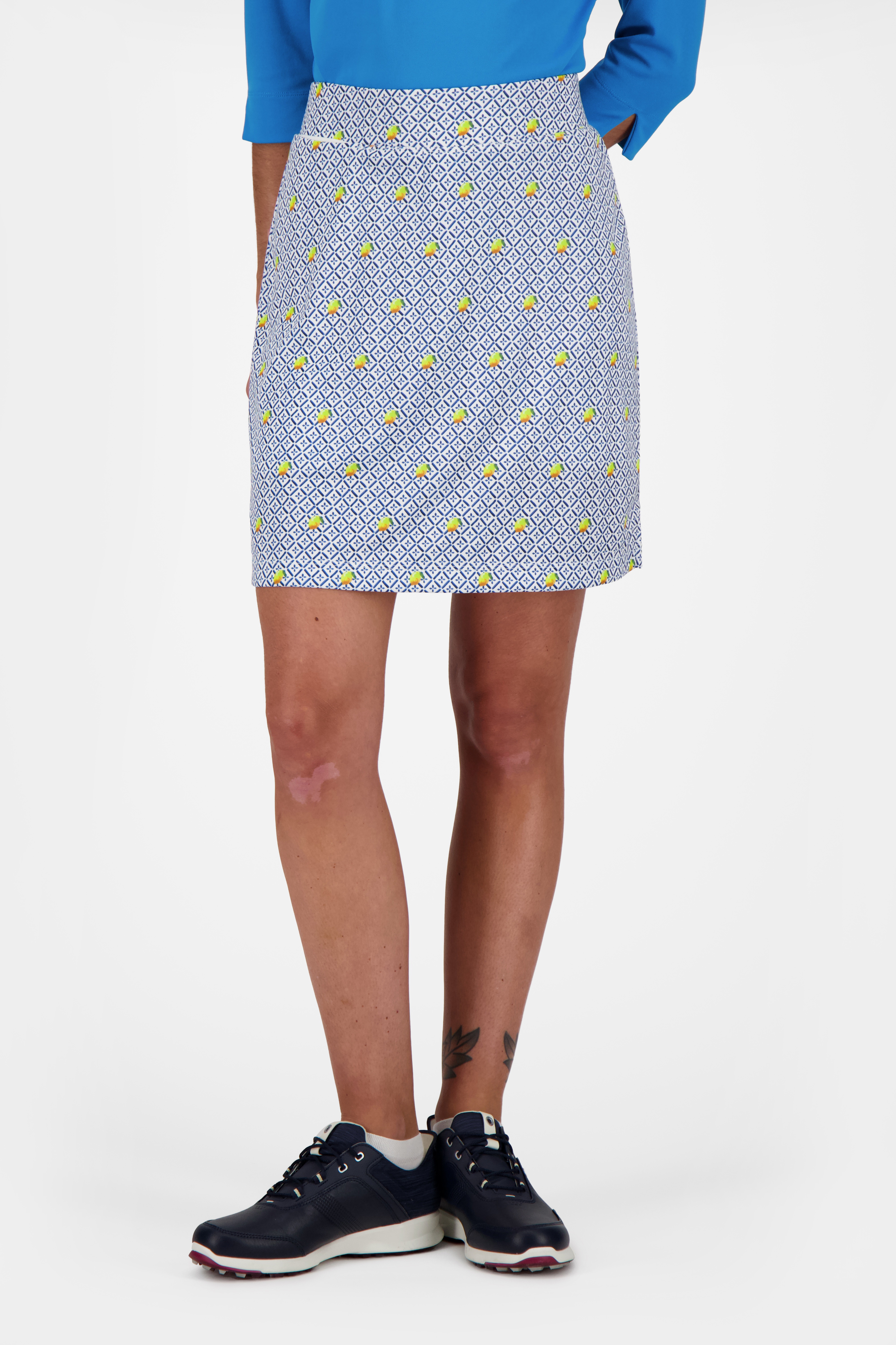 Lemon Print Skort 