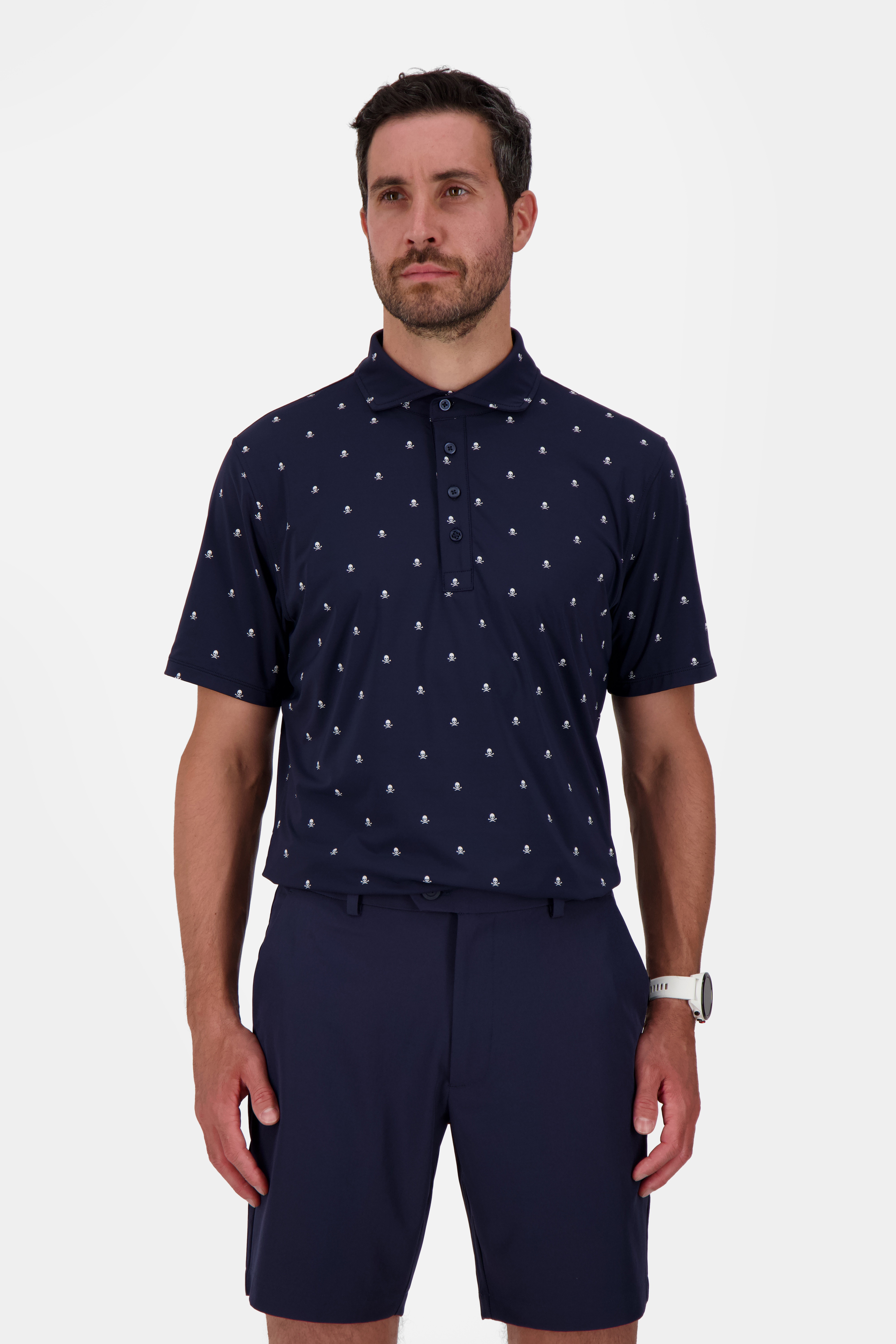 Skull & T'S Ice Nylon Polo