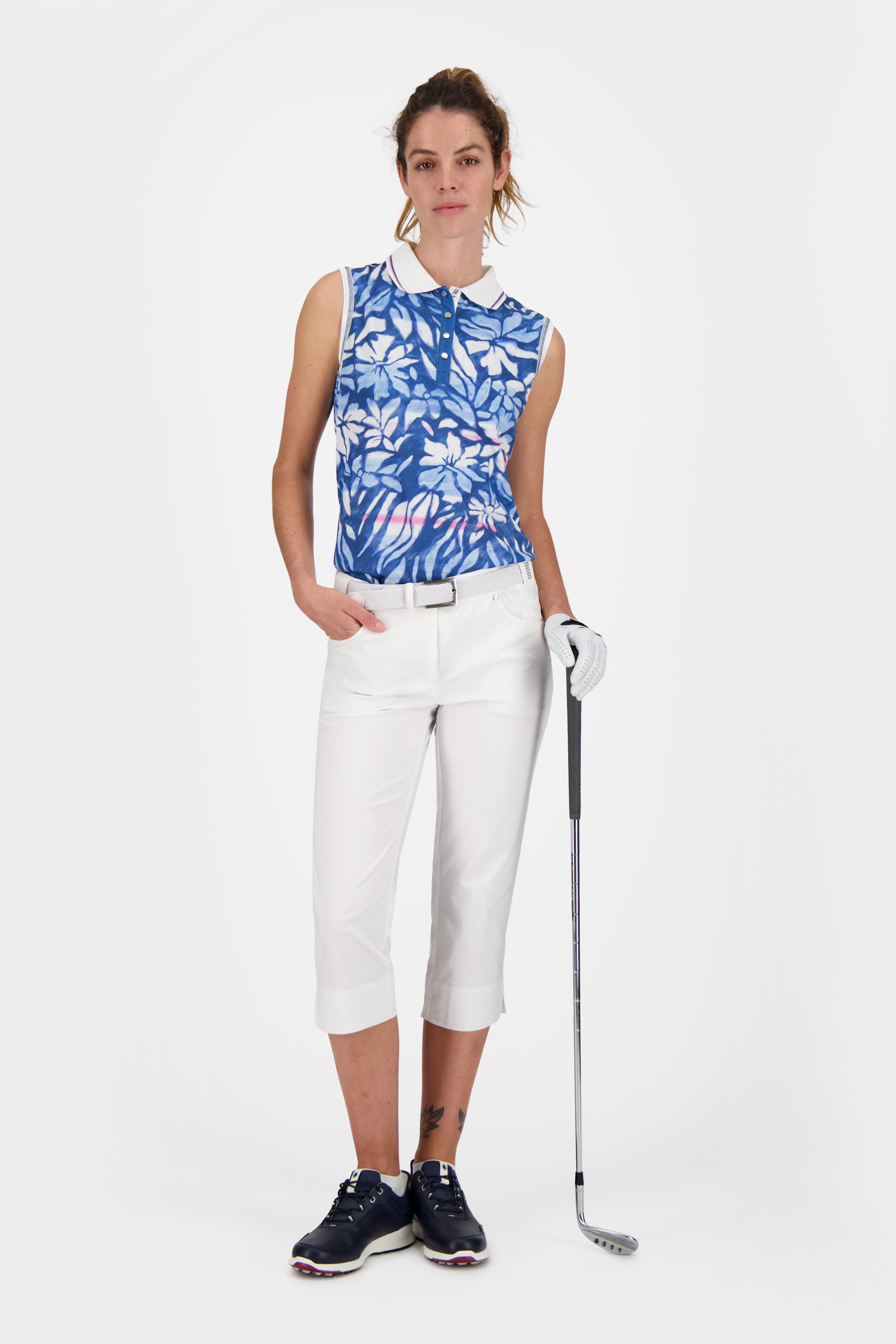 Sleeveless Polo