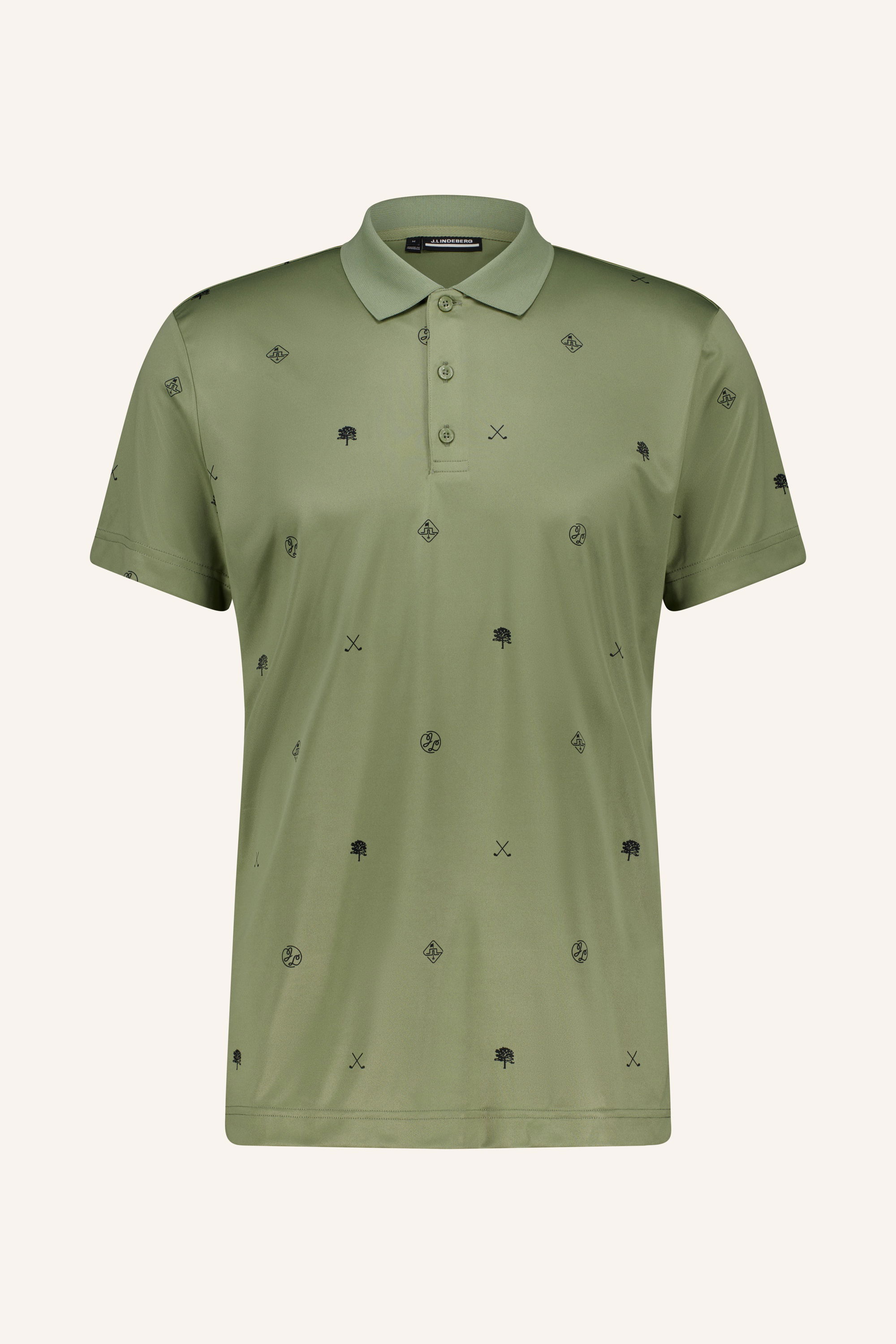 J.LINDEBERG Club House Motif Polo (taille : S, couleur : vert