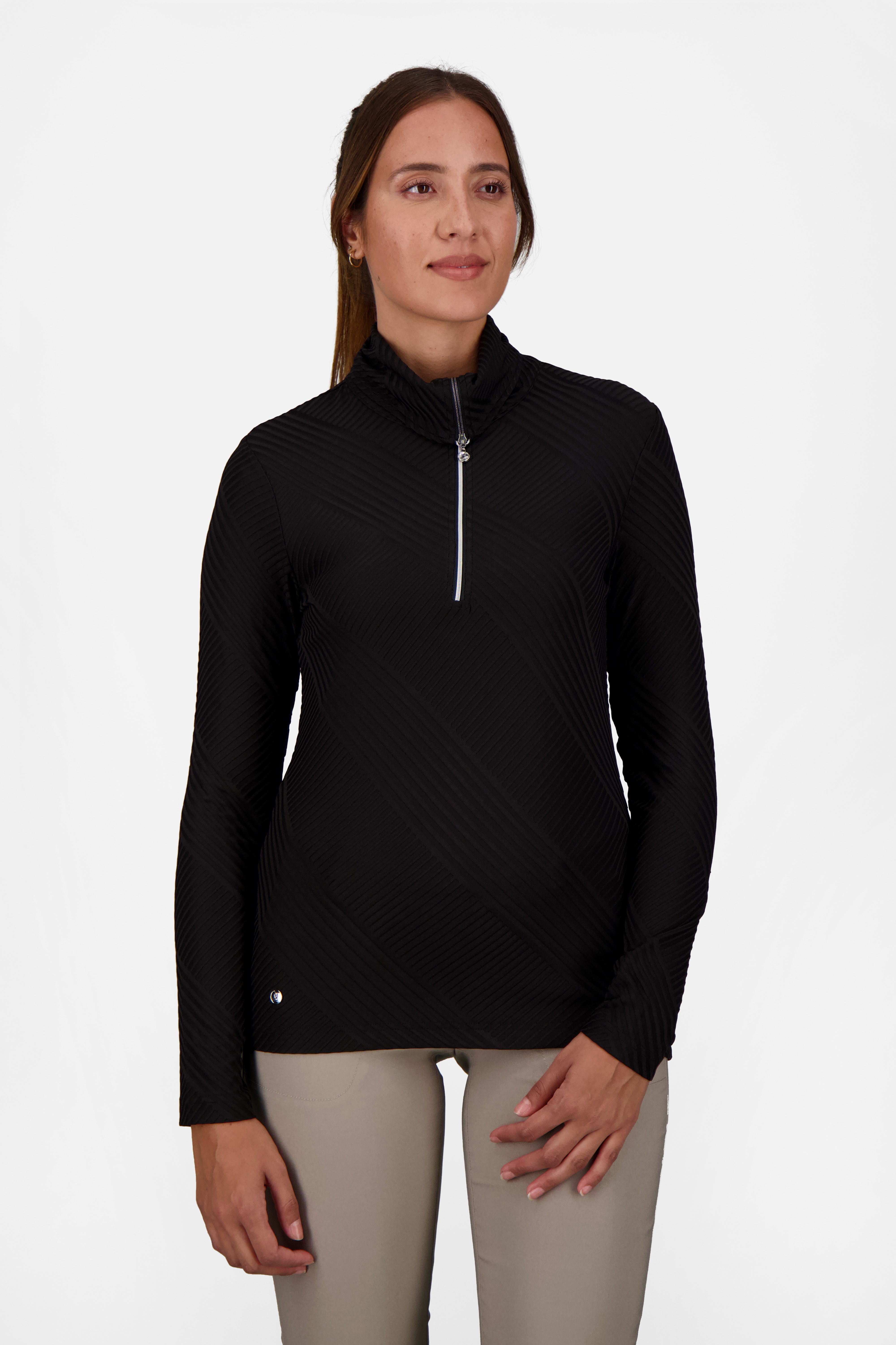 Floy LS Roll Neck Polo