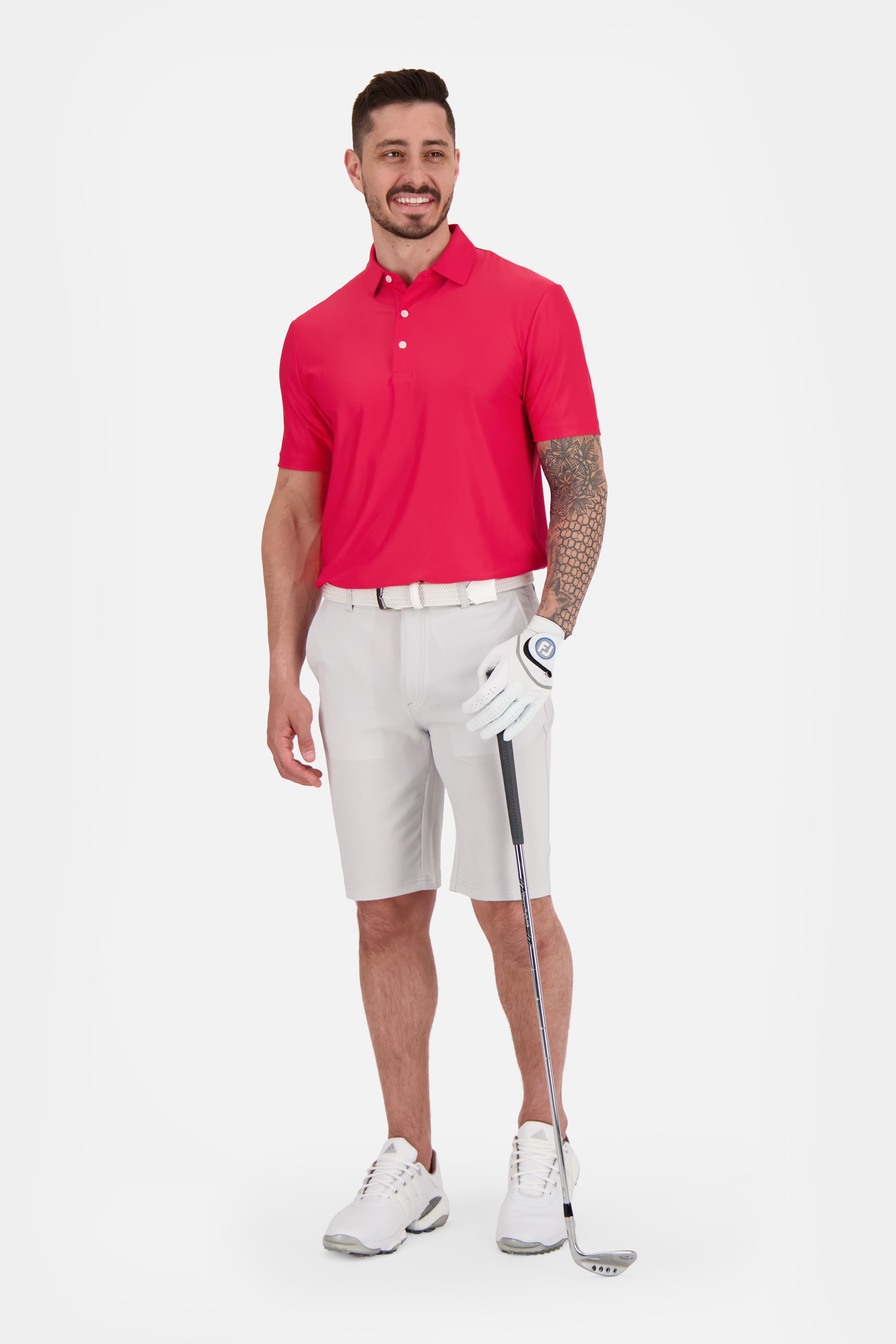 Solid Stripe Poloshirt