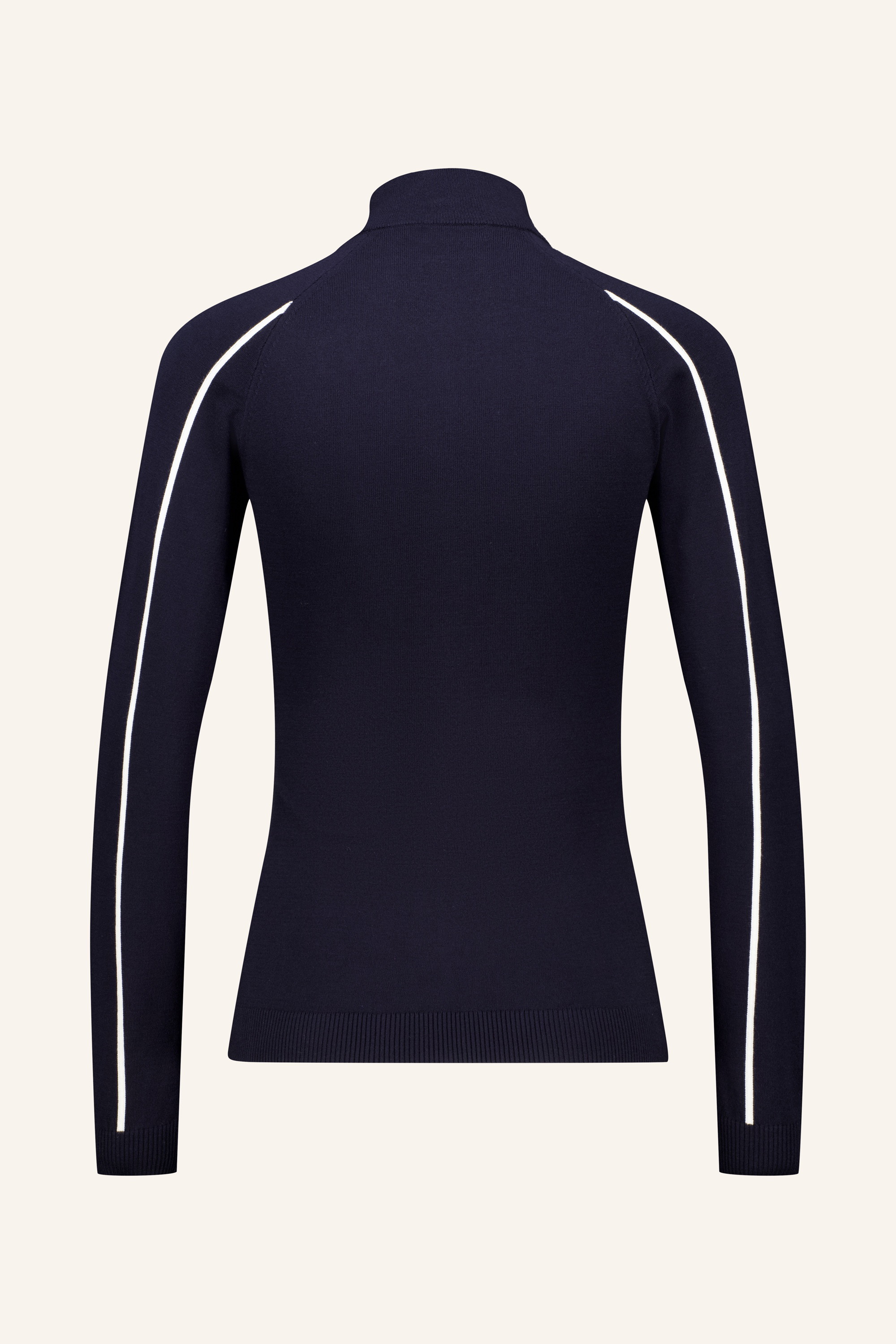 AUBREE KNITTED ZIP SWEATER
