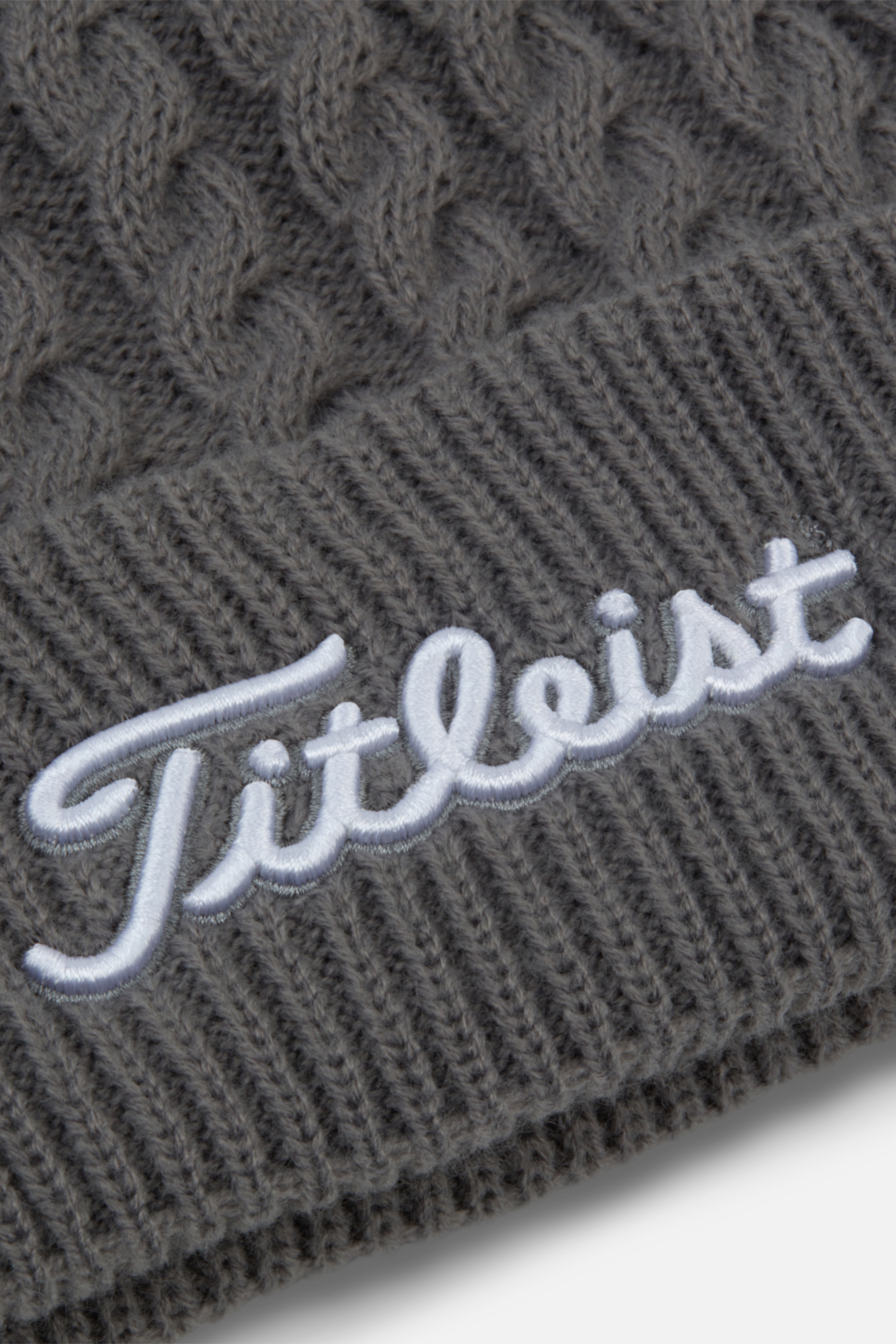 Mütze Cable Knit Pom Pom Mütze Cable Knit Pom Pom