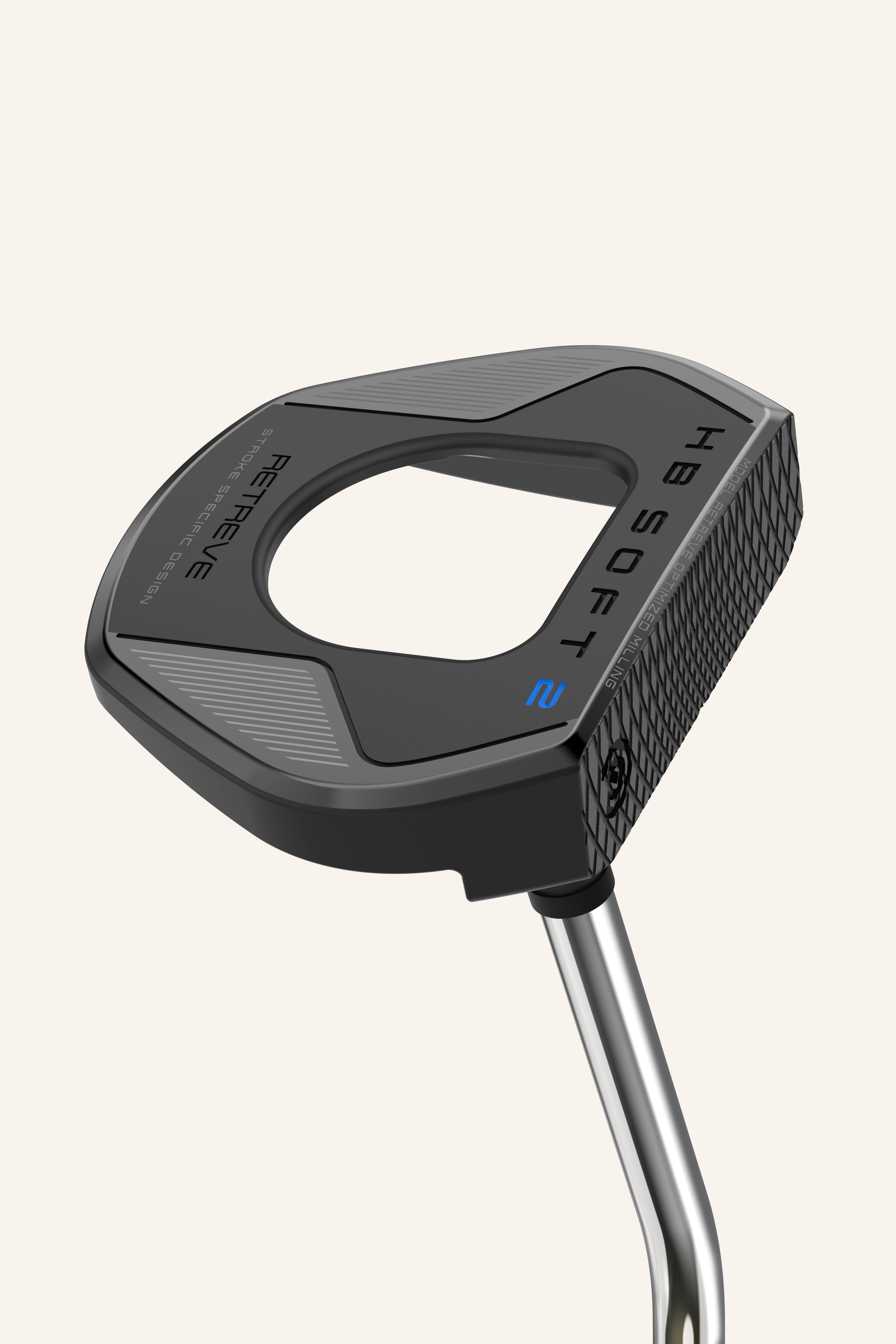 HB Soft Black RETREVE OS Putter