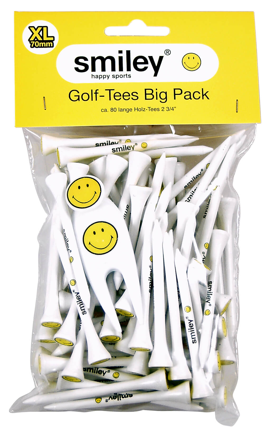 Golf-Tees "Smiley"