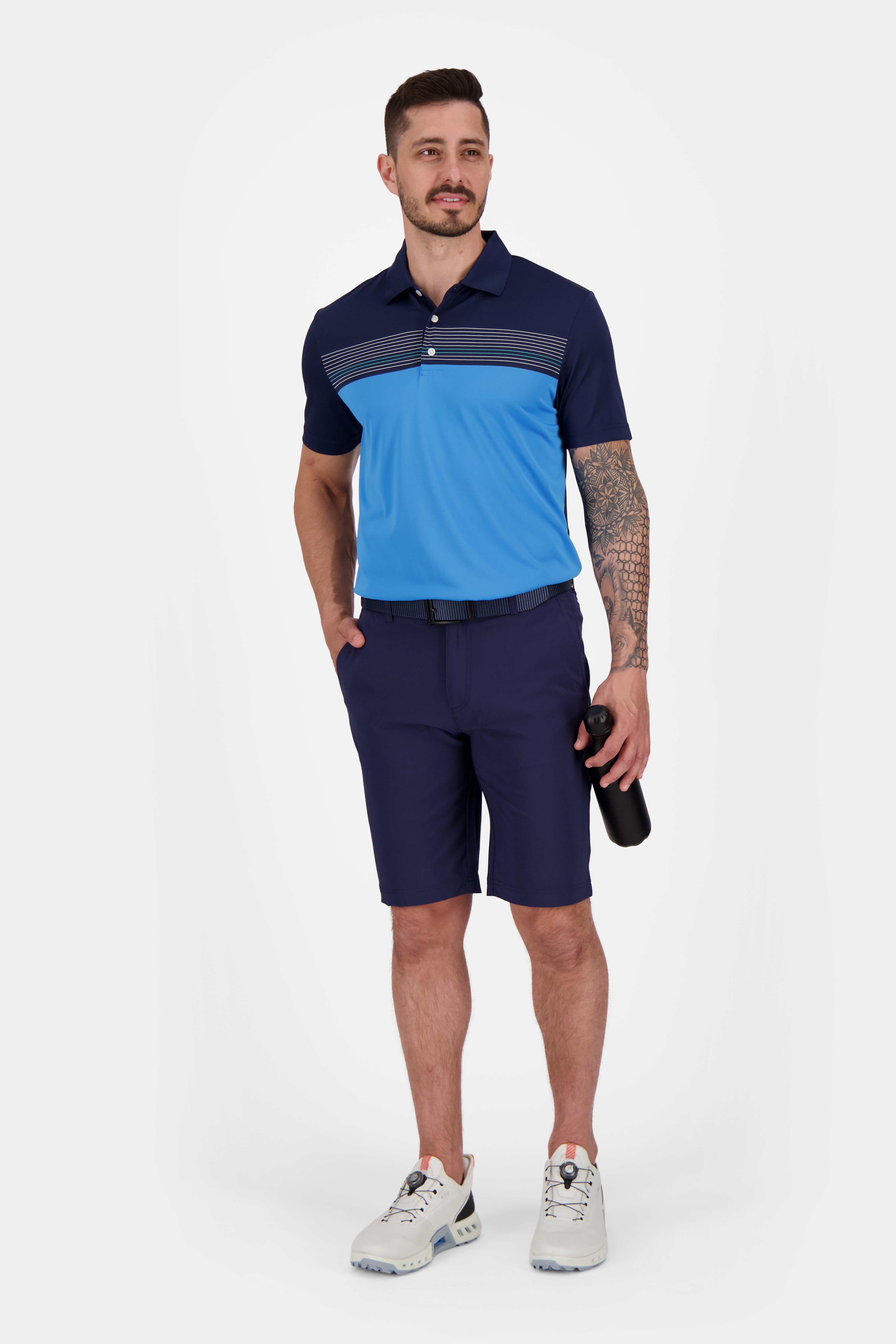 Fine Stripe Polo