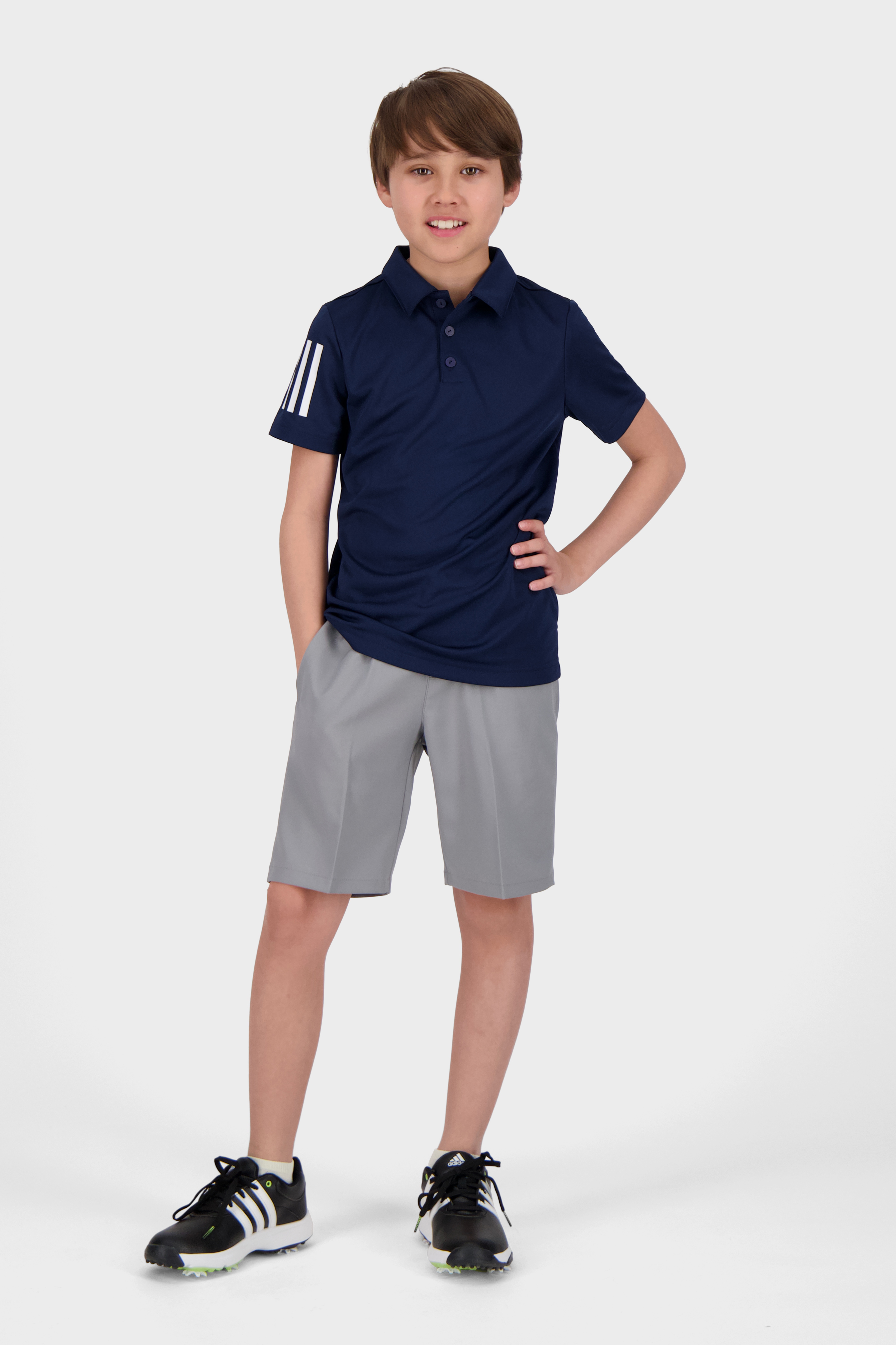 Three Stripe Polo