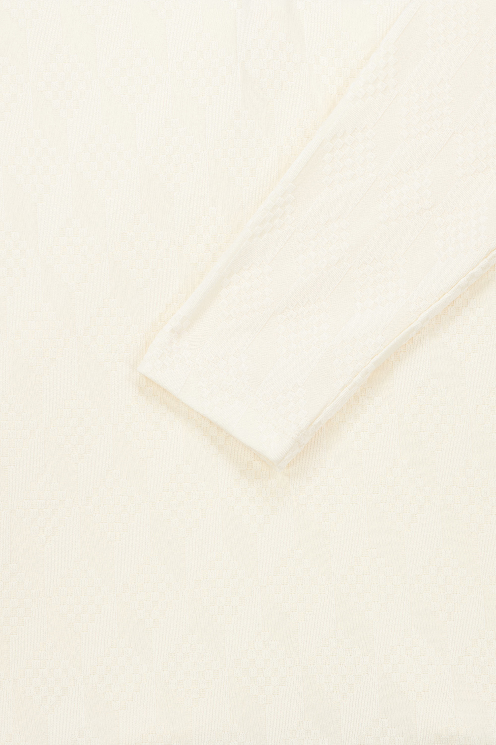 GRAPHIC JACQUARD LS POLO
