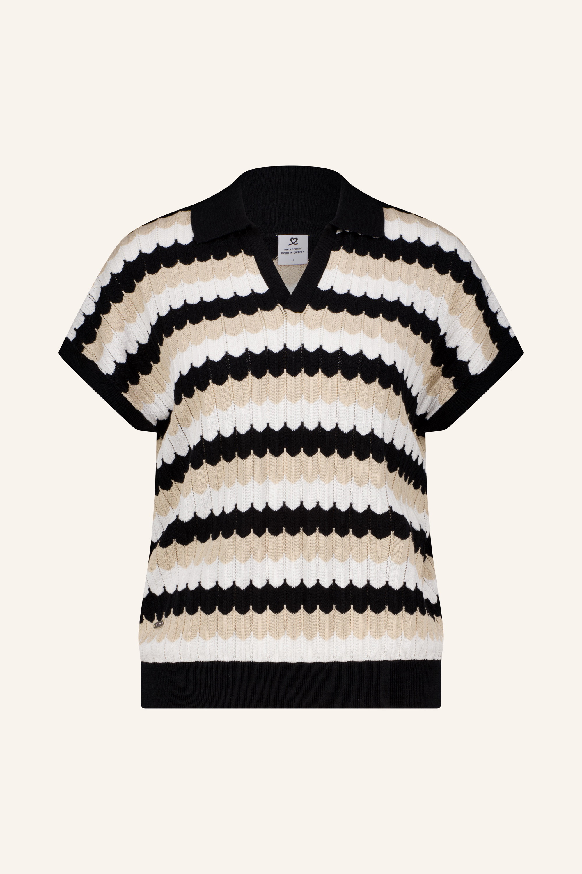 Knitted Polo Shirt