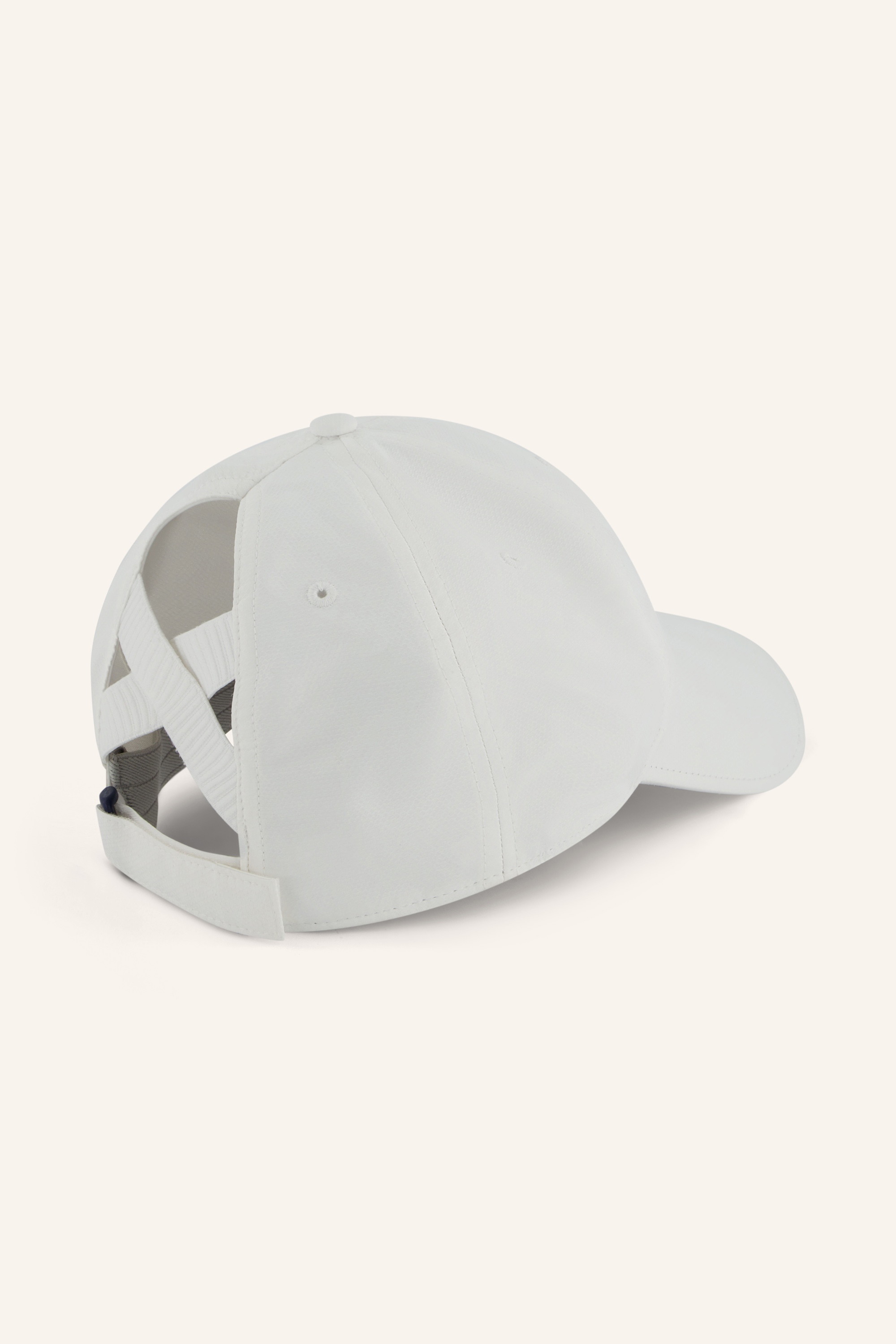 Wom dual ponytail cap
